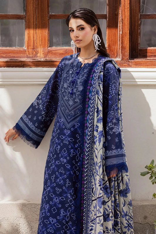 Nureh - Rania Printed Lawn Collection - NR-03 - Unstitched