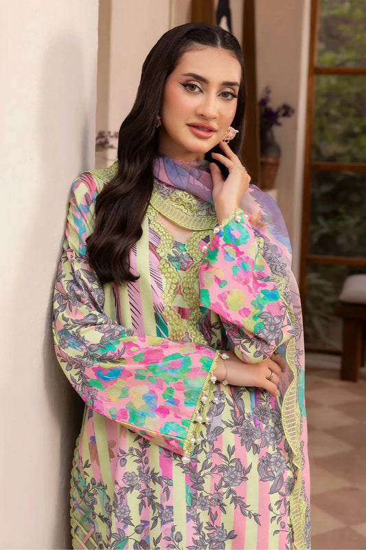 Charizma - Embroidered Lawn Spring Summer Edit Vol 3 - CH6-16 - Unstitched