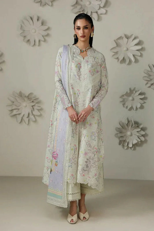 Qalamkar - Qprints Summer Prints Collection Drop 2 - QQP-01 (B) AMEENA - Unstitched