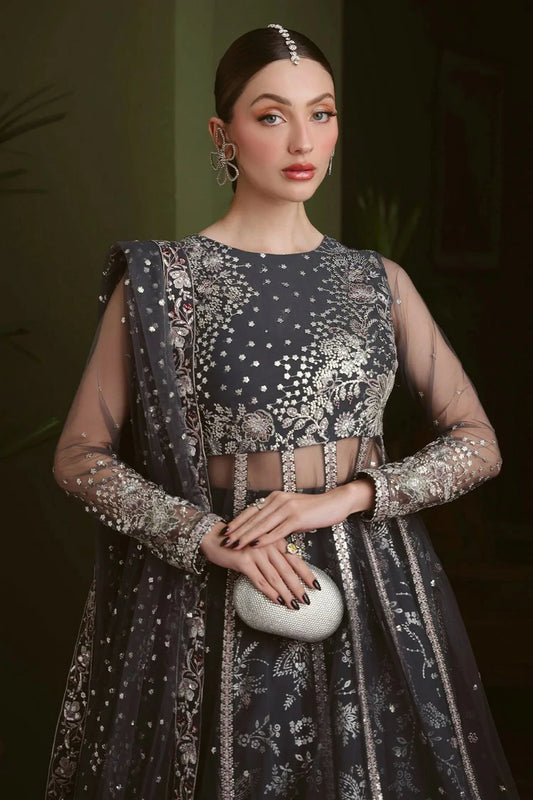 Nureh - Elaya Luxury Chiffon Collection Vol 2 - NEL-90 - Unstitched