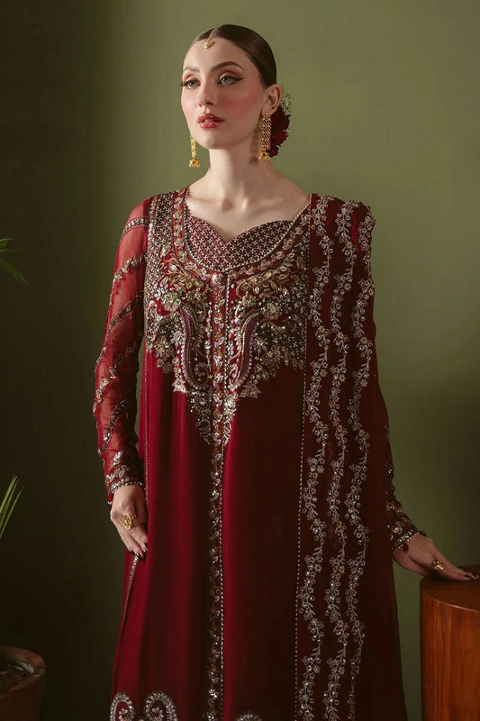 Nureh - Elaya Luxury Chiffon Collection Vol 2 - NEL-92 - Unstitched