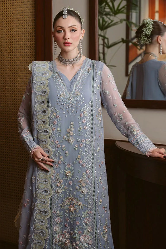 Nureh - Elaya Luxury Chiffon Collection Vol 2 - NEL-94 - Unstitched
