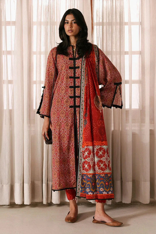 Zaha - Amaya Printed Lawn Collection - ZAREEN (APL26-10) - Unstitched
