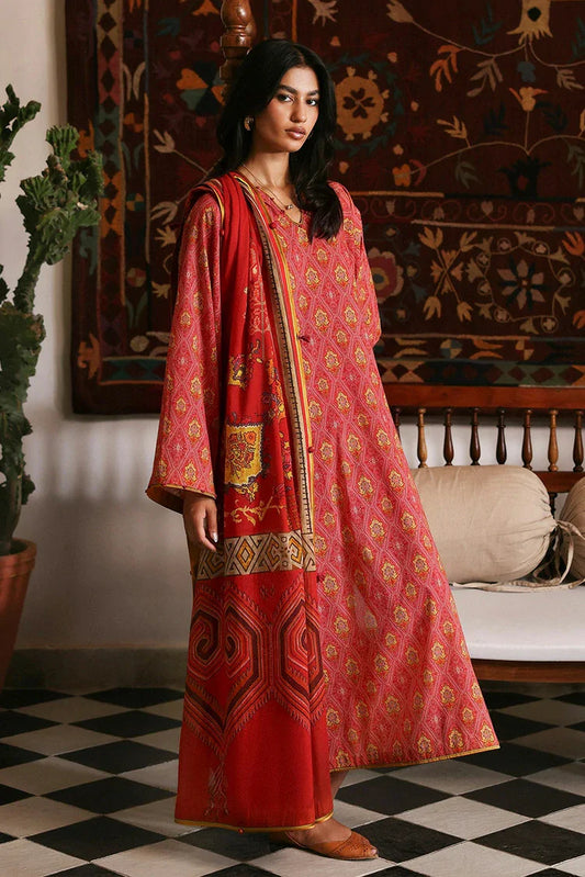 Zaha - Amaya Printed Lawn Collection - MEHR (APL26-07) - Unstitched