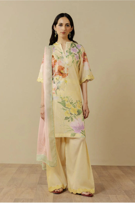 Zara Shahjahan - Coco Prints Drop 3 - AVENA-3B - Unstitched