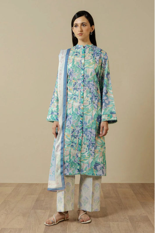 Zara Shahjahan - Coco Prints Drop 3 - ELARIS-6B - Unstitched