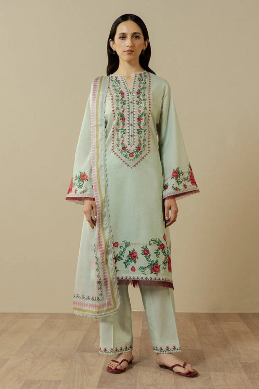 Zara Shahjahan - Coco Prints Drop 3 - ISMERIA-8B - Unstitched