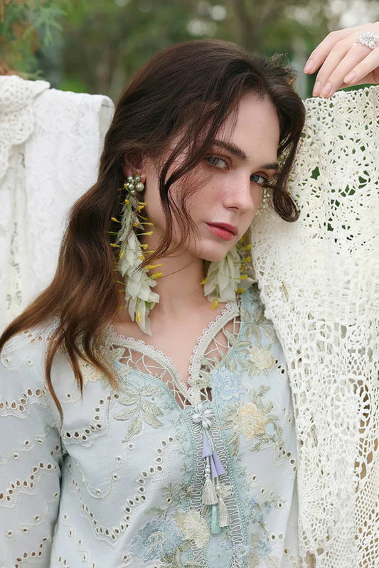 Mushq - Hemline The Secret Garden Vol 3 - 11-Ivory Botanica - Unstitched