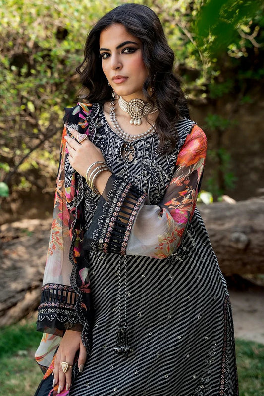 Charizma - Vasal Luxury Chiffon Collection Vol 1 - VSLW6-02 - Unstitched