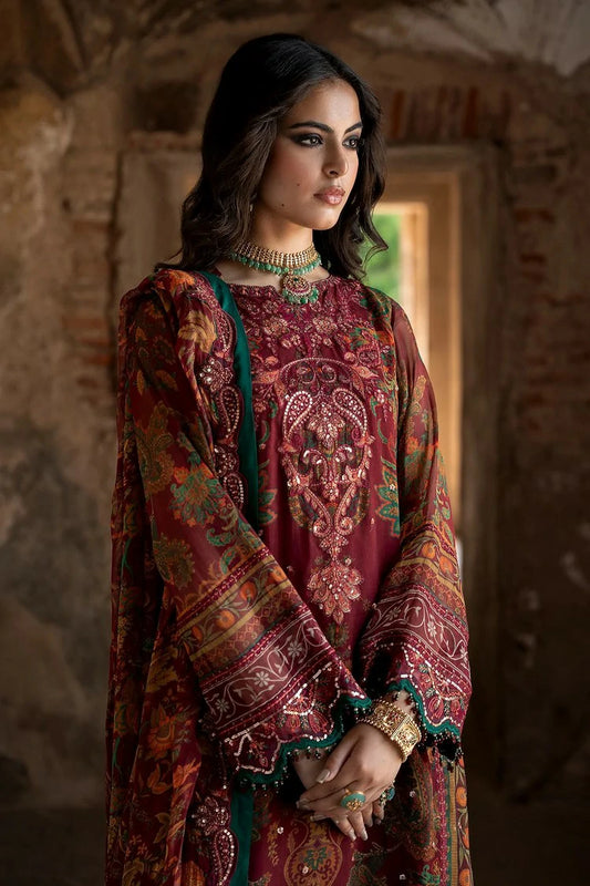 Charizma - Vasal Luxury Chiffon Collection Vol 1 - VSLW6-04 - Unstitched