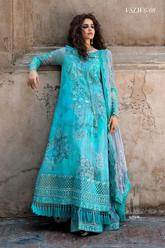 Charizma - Vasal Luxury Chiffon Collection Vol 1 - VSLW6-08 - Unstitched
