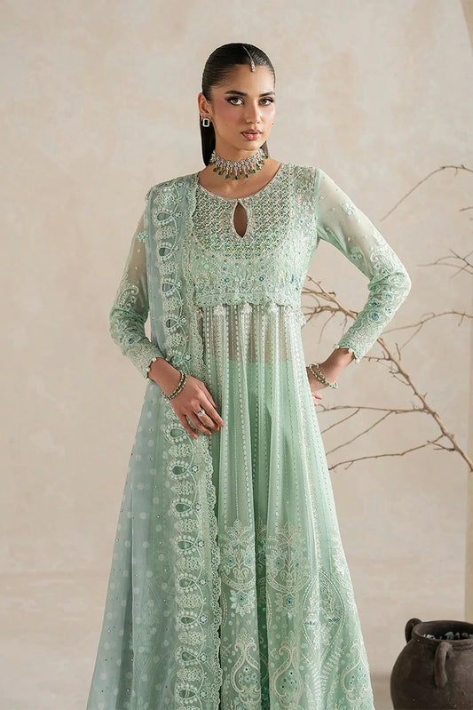 Gulaal - Inaaya Embroidered Chiffon Vol 2 - D-56-Evaa - Unstitched