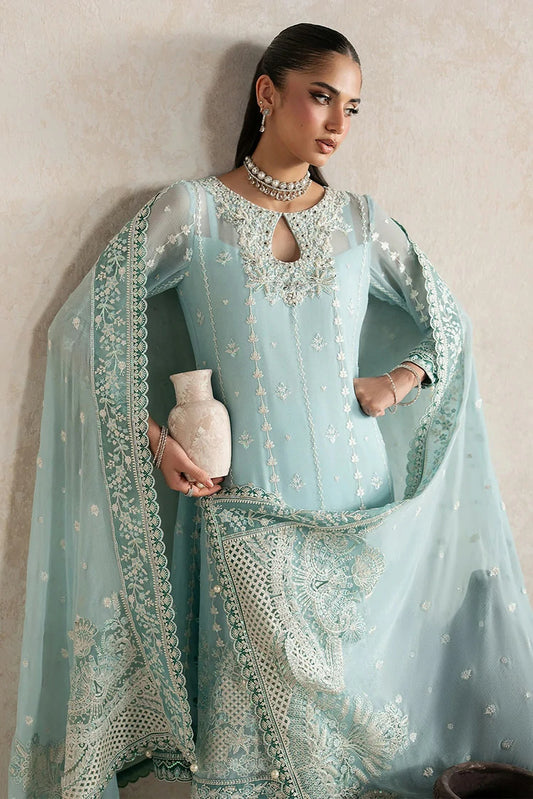 Gulaal - Inaaya Embroidered Chiffon Vol 2 - D-58-Eileen - Unstitched