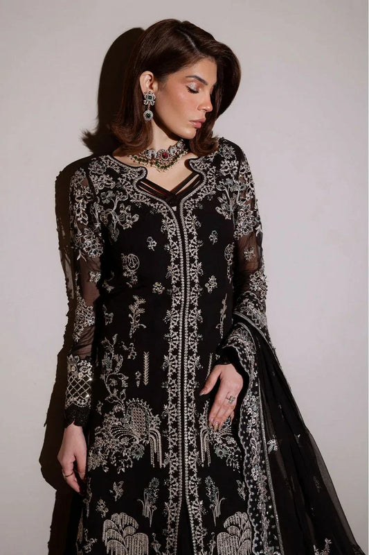 Nureh - Elaya Luxury Chiffon Collection - NEL-89 - Unstitched