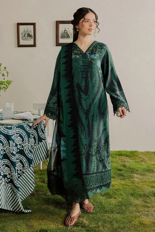 Nureh - Gardenia Embroidered and Printed Viscose Collection Vol 3 - NSG-227 - Unstitched