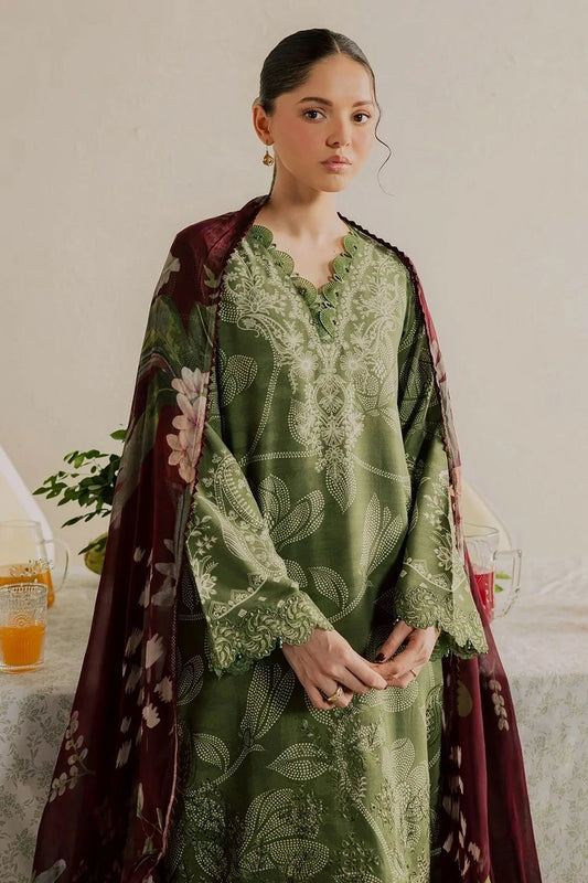 Nureh - Gardenia Embroidered and Printed Viscose Collection Vol 3 - NSG-229 - Unstitched
