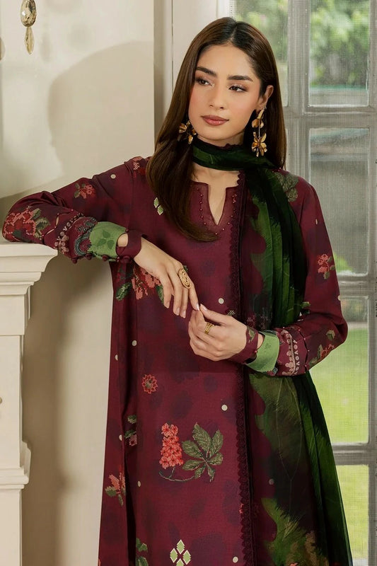 Nureh - Signature Print Printed Viscose Slub Collection Vol 3 - SP-212 - Unstitched