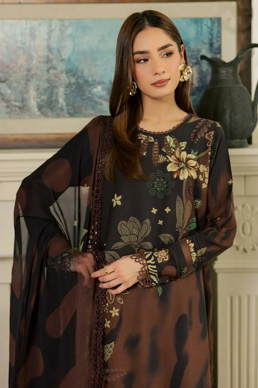 Nureh - Signature Print Printed Viscose Slub Collection Vol 3 - SP-214 - Unstitched