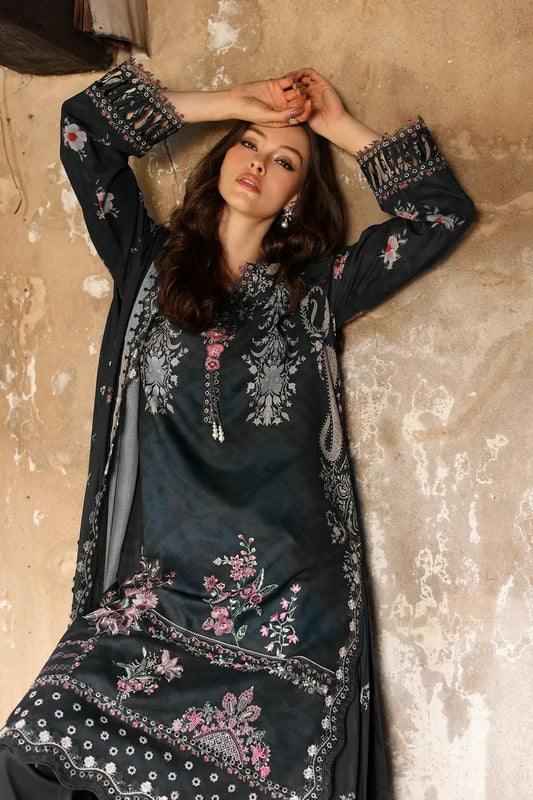 Charizma - Aniiq Embroidered Printed Linen Collection Vol 1 - ANW7-01 - Unstitched