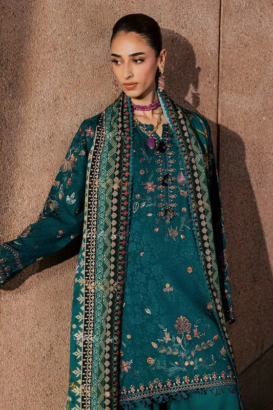 Nureh - Maya Embroidered Linen Collection Vol 1 - NW-126 - Unstitched