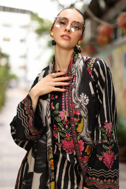 Charizma - Combination Embroidered Linen Collection Vol 2 - CCW7-11 - Unstitched