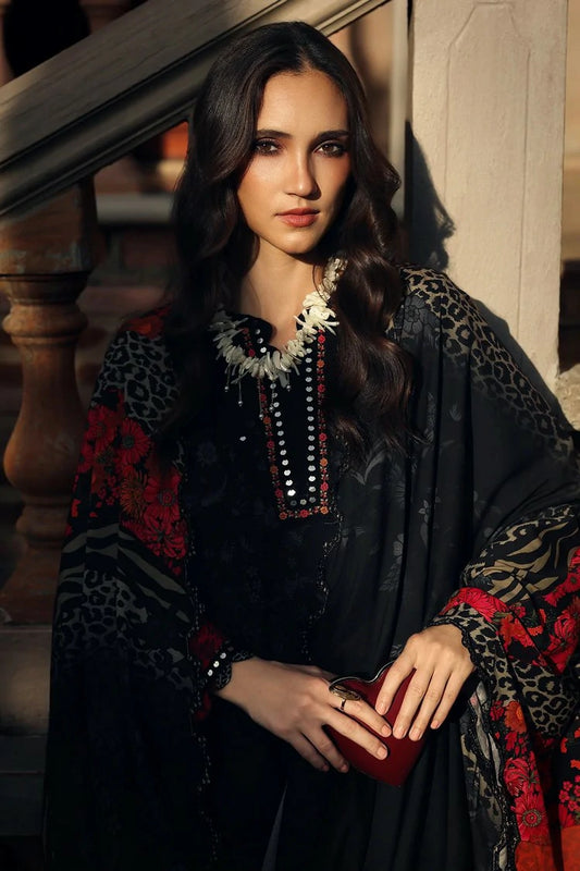 Charizma - Combination Embroidered Linen Collection Vol 2 - CCW7-16 - Unstitched