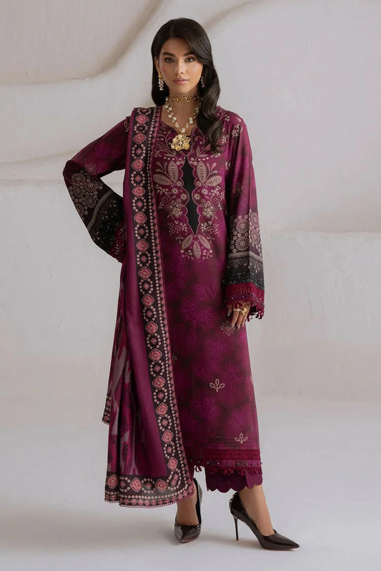 Nureh - Signature Print Printed Viscose Slub Collection Vol 4 - SP-216 - Unstitched