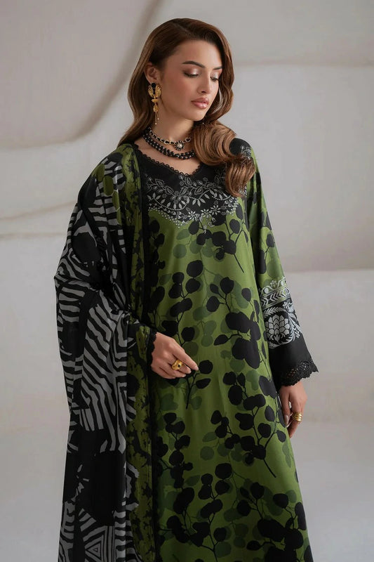 Nureh - Signature Print Printed Viscose Slub Collection Vol 4 - SP-219 - Unstitched
