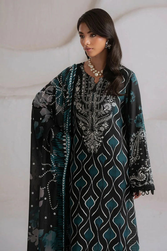 Nureh - Signature Print Printed Viscose Slub Collection Vol 4 - SP-220 - Unstitched