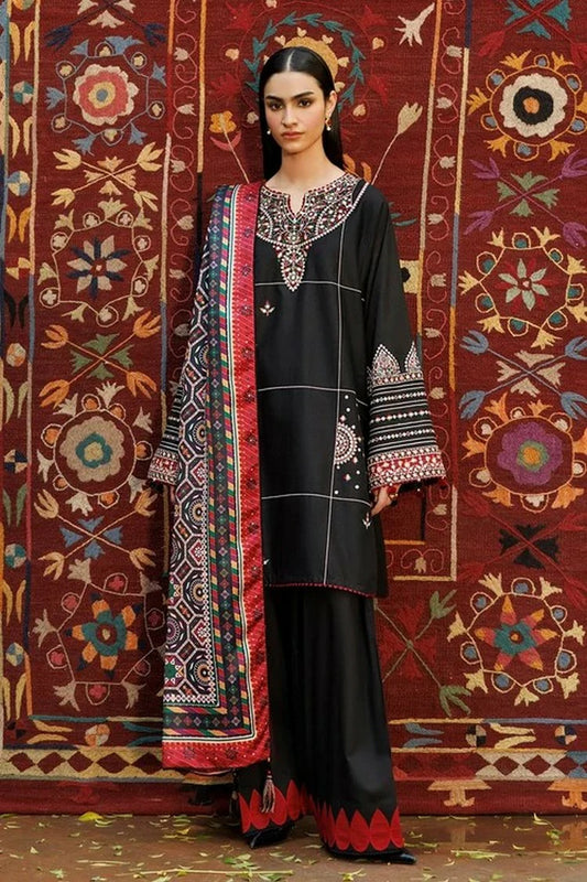 Jazmin - Unstitched WInter - EMBROIDERED PREMIUM VISCOSE UW-0265 - Unstitched