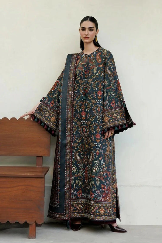 Jazmin - Unstitched WInter - DIGITAL PRINTED PREMIUM VISCOSE UW-0272 - Unstitched