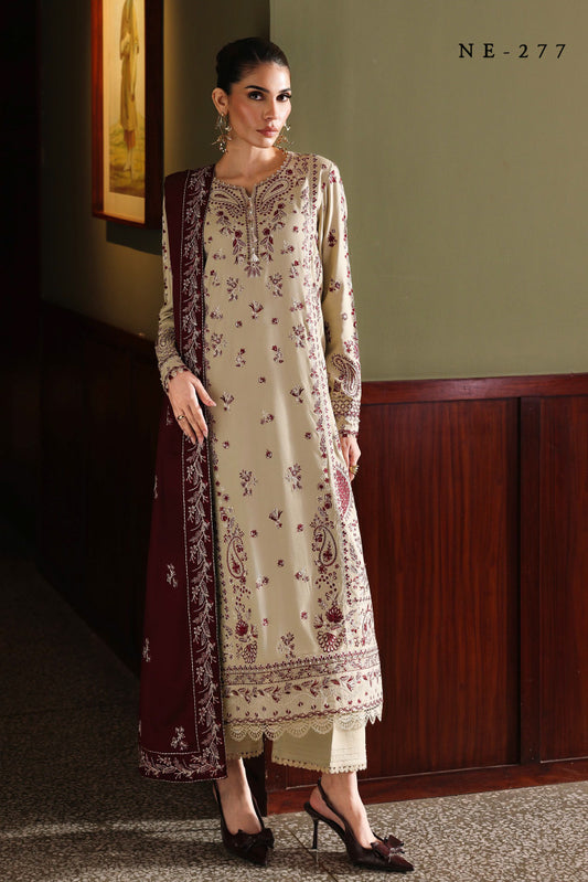 Nureh - Exclusive Embroidered Marina Collection Vol 2 - NE-278 - Unstitched