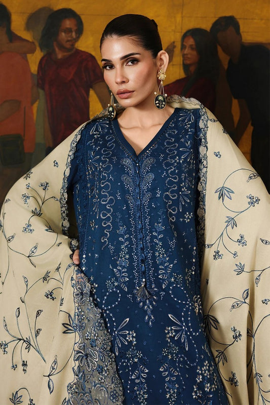 Nureh - Exclusive Embroidered Marina Collection Vol 2 - NE-278 - Unstitched