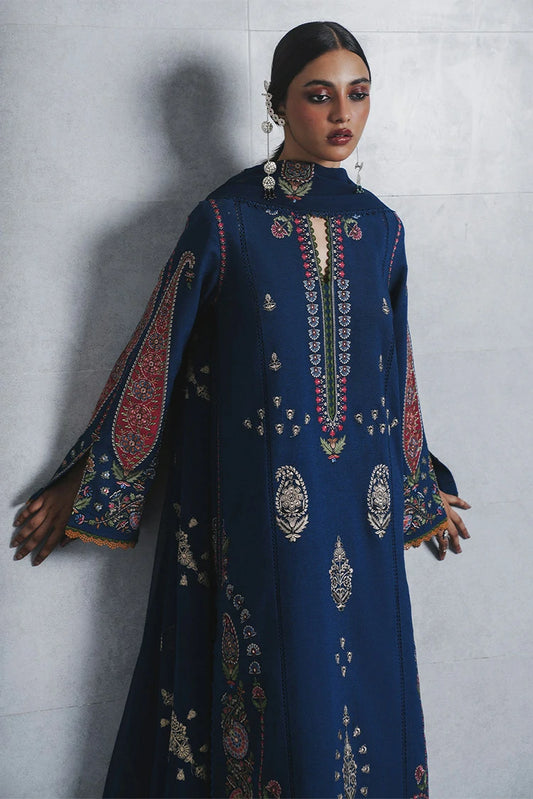 Hussain Rehar - Jugnu Karandi The Reading Room Edit 01 - D1314-Nehri - Unstitched