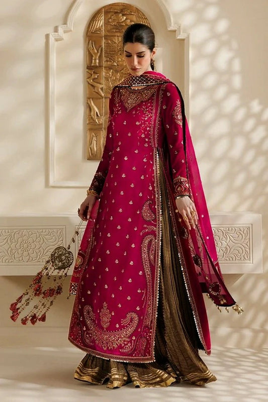 Jazmin - Chandni Luxury Velvet Formals - CVF26-D06 - Unstitched