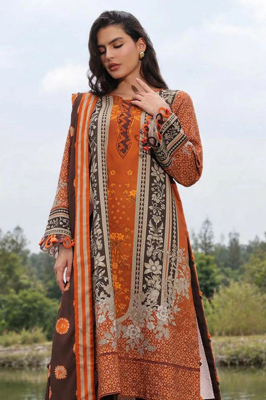 Charizma - C Prints Printed Linen Collection Vol 2 - CPW6-11 - Unstitched