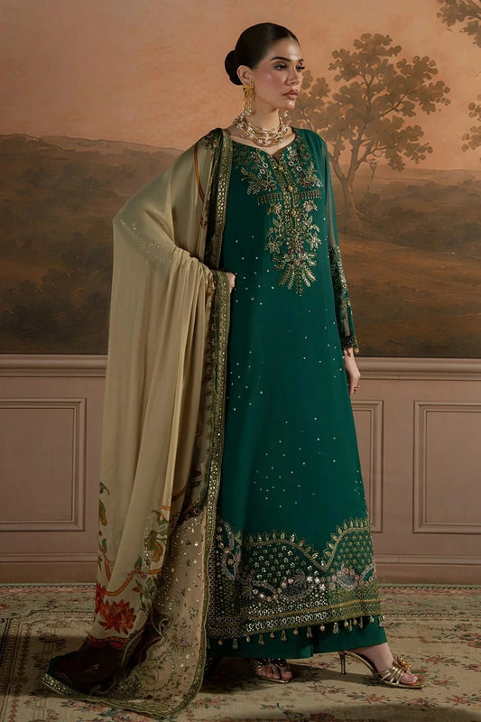 Nureh - Amaya Luxury Embroidered Chiffon Collection Vol 3 - AM-44 - Unstitched