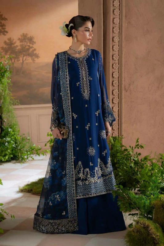 Nureh - Amaya Luxury Embroidered Chiffon Collection Vol 3 - AM-45 - Unstitched