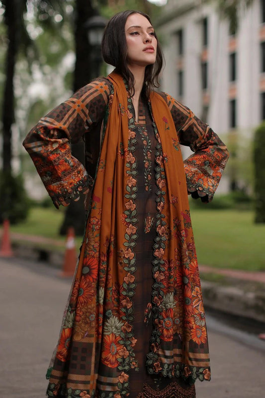 Charizma - Aniiq Embroidered Printed Linen Collection Vol 2 - ANW7-15 - Unstitched