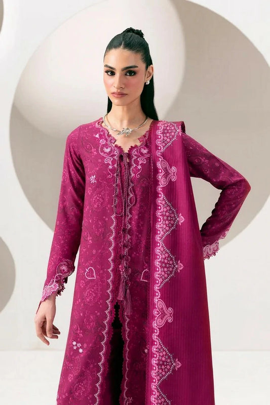 Qalamkar - QPrints Winter Collection - QPW-01 (B) Kaira - Unstitched