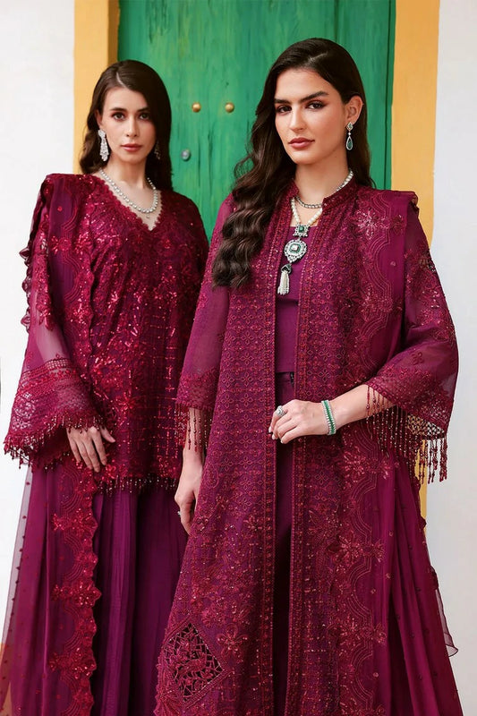 Saira Rizwan - Lumiere Chiffon Collection - WILLOW-SRL26-04 - Unstitched