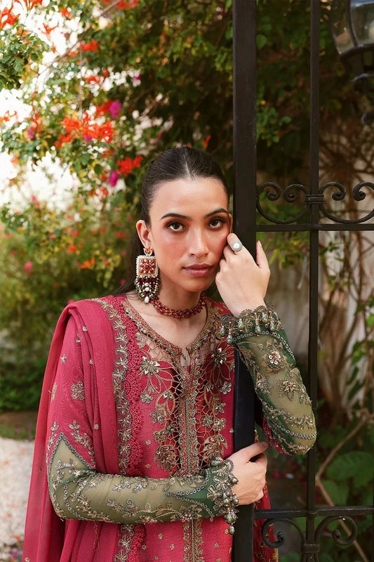 Saira Rizwan - Lumiere Chiffon Collection - ESTELLA-SRL26-07 - Unstitched