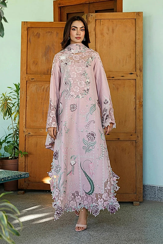 Asifa & Nabeel - Plush Luxury Winter - Winter Rose (WLXU-07) - Unstitched