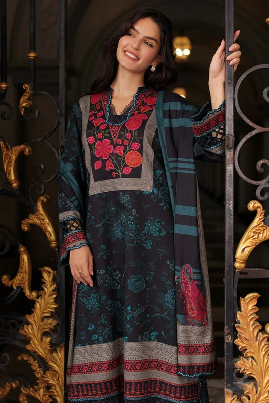 Charizma - Combination Embroidered Linen Collection Vol 3 - CCW7-27 - Unstitched