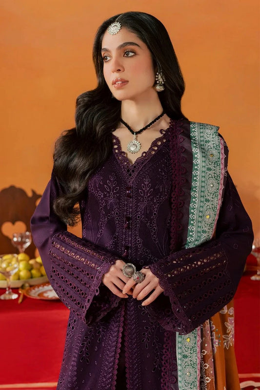 Nureh - Bazar Embroidered Peach Leather Collection Vol 1 - NE-288 - Unstitched