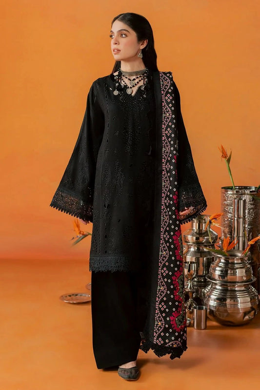 Nureh - Bazar Embroidered Peach Leather Collection Vol 1 - NE-293 - Unstitched