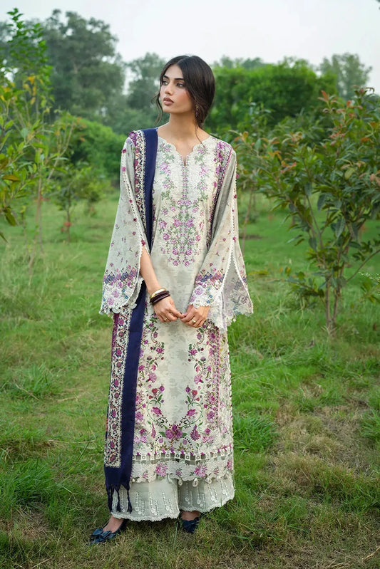Elaf - Wilderness Pashmina Shawl Edit - EWR-1B ROAM - Unstitched