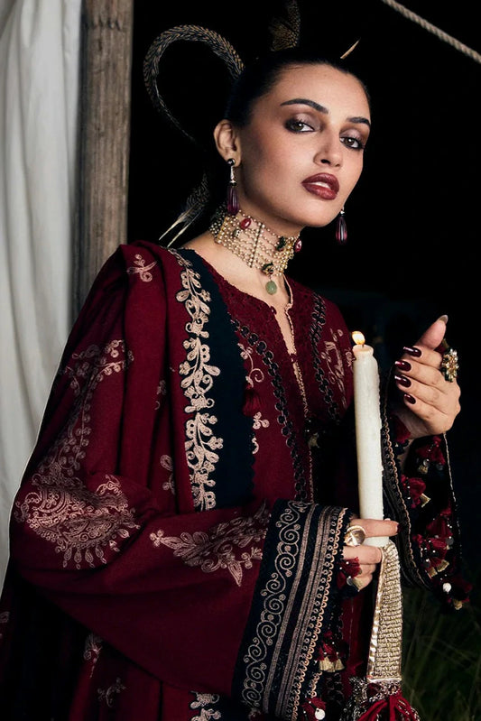 Hussain Rehar - Kot Radha Krishan Karandi Collection - 123-Rubeus - Unstitched