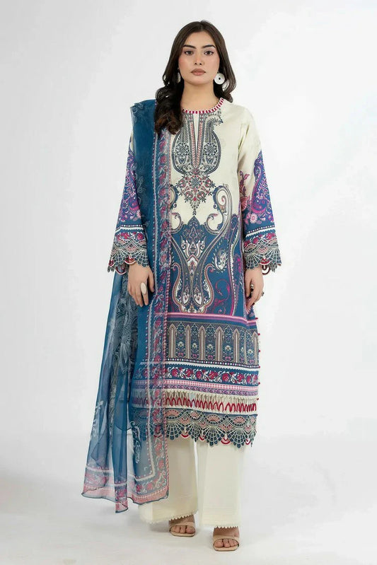 Adans Libas - Ethnic Prints - Design 07 - Unstitched