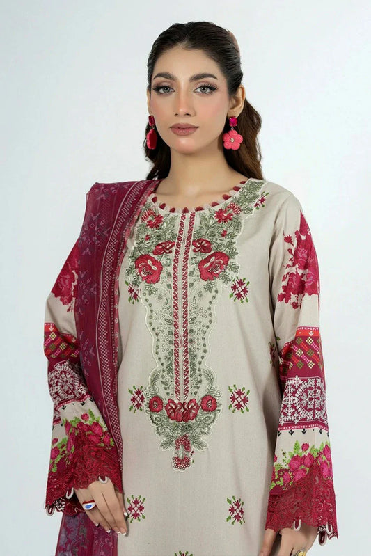 Adans Libas - Ethnic Prints - Design 08 - Unstitched